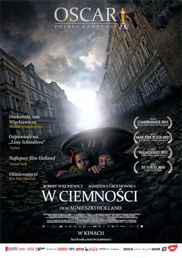 Przód ulotki filmu 'W Ciemności'