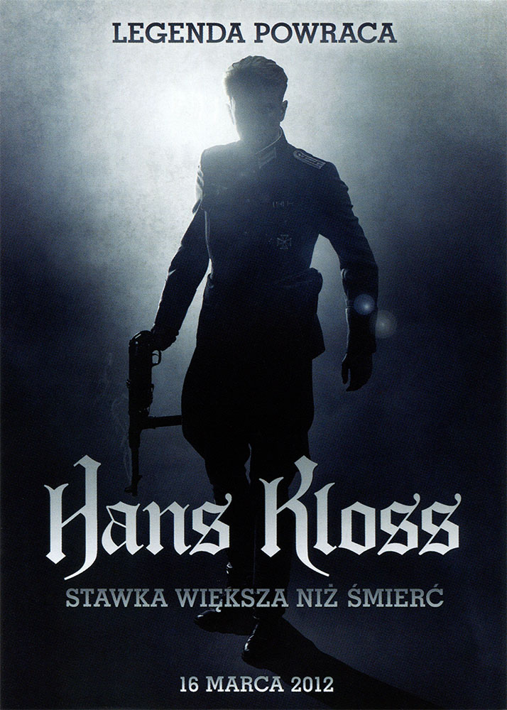 Ulotka filmu 'Hans Kloss. Stawka Większa Niż Śmierć (przód)'