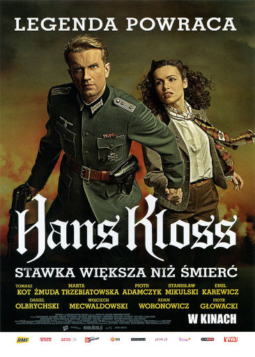 Przód ulotki filmu 'Hans Kloss. Stawka Większa Niż Śmierć'