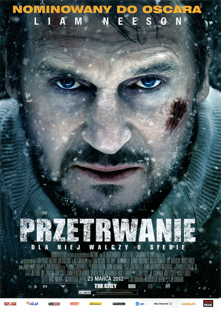 Ulotka filmu 'Przetrwanie (przód)'