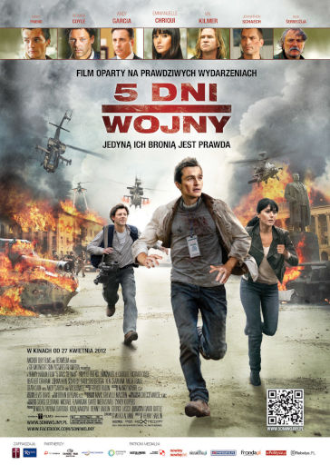 Polski plakat filmu '5 Dni Wojny'