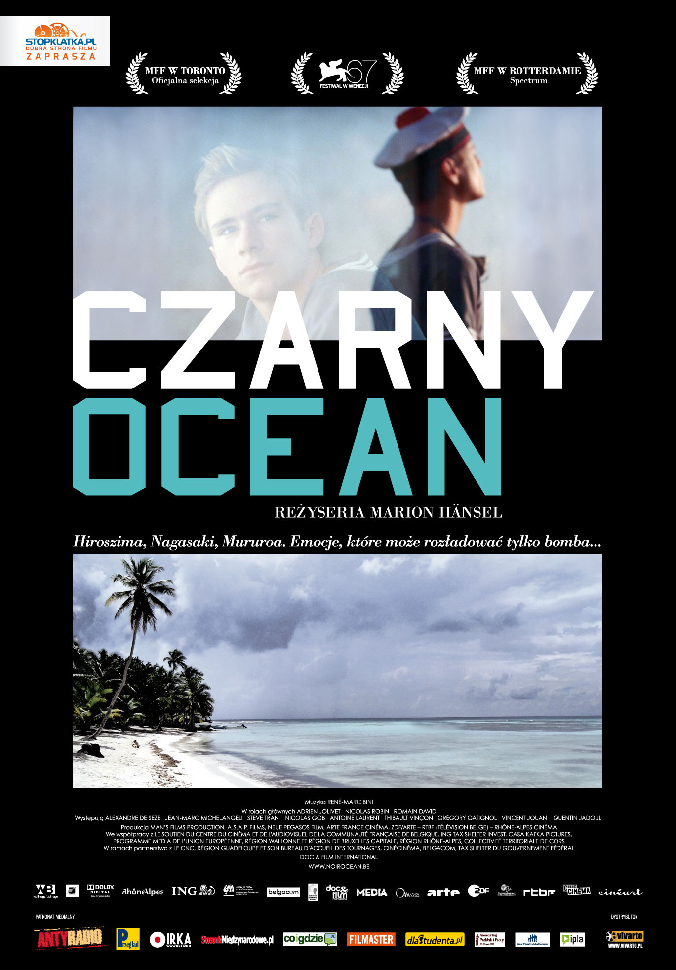 Polski plakat filmu 'Czarny Ocean'