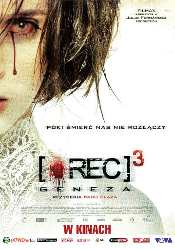 Przód ulotki filmu '[Rec]³: Geneza'