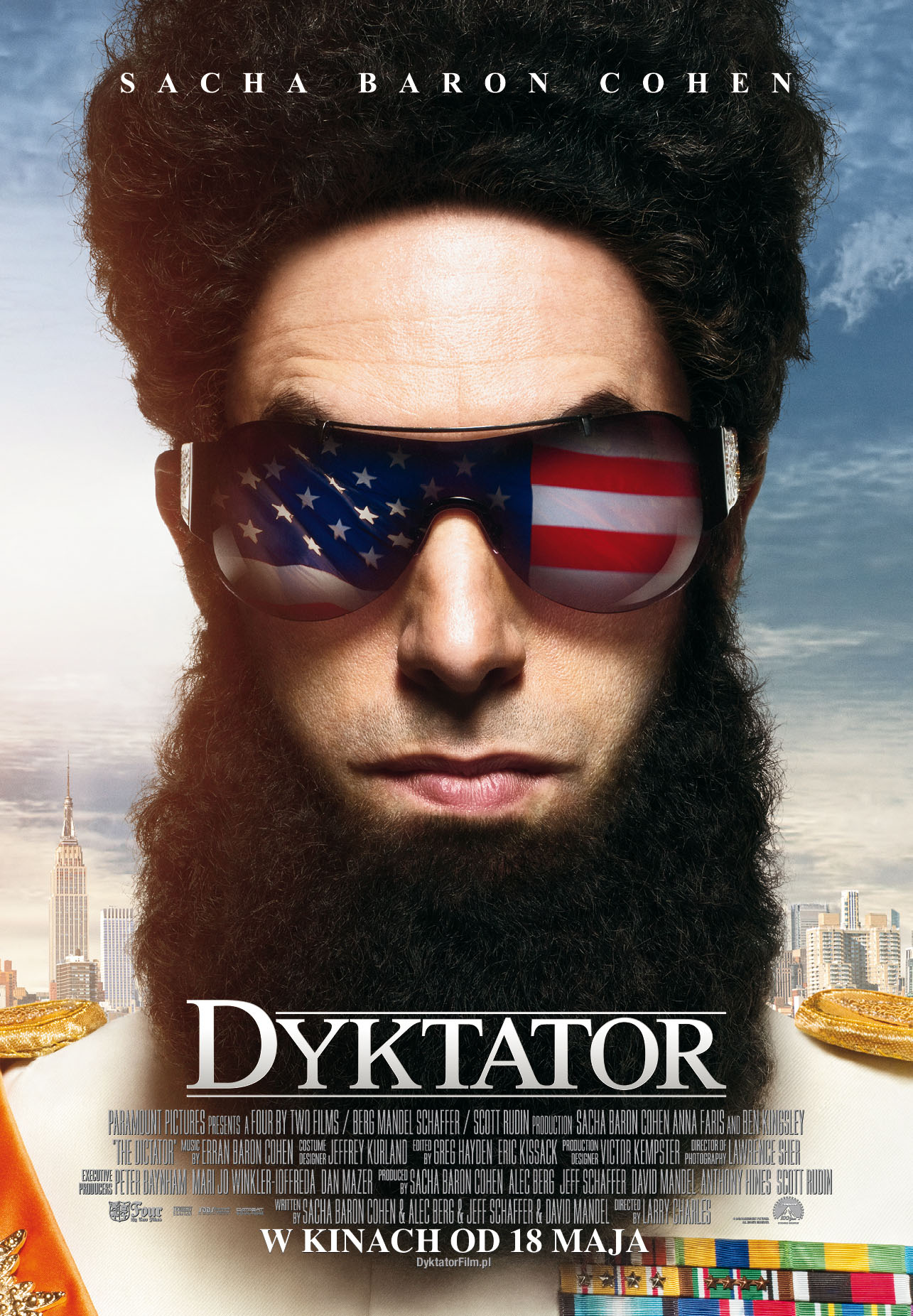 Polski plakat filmu 'Dyktator'