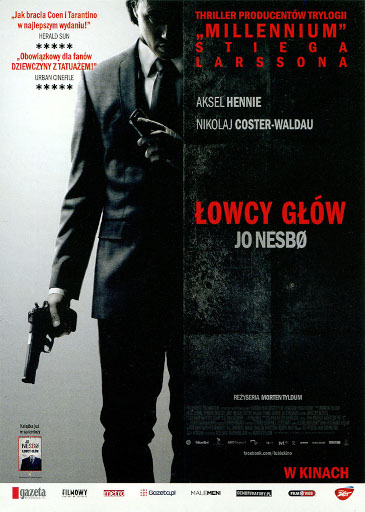 Przód ulotki filmu 'Łowcy Głów'