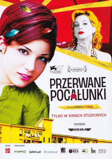 Przód ulotki filmu 'Przerwane Pocałunki'