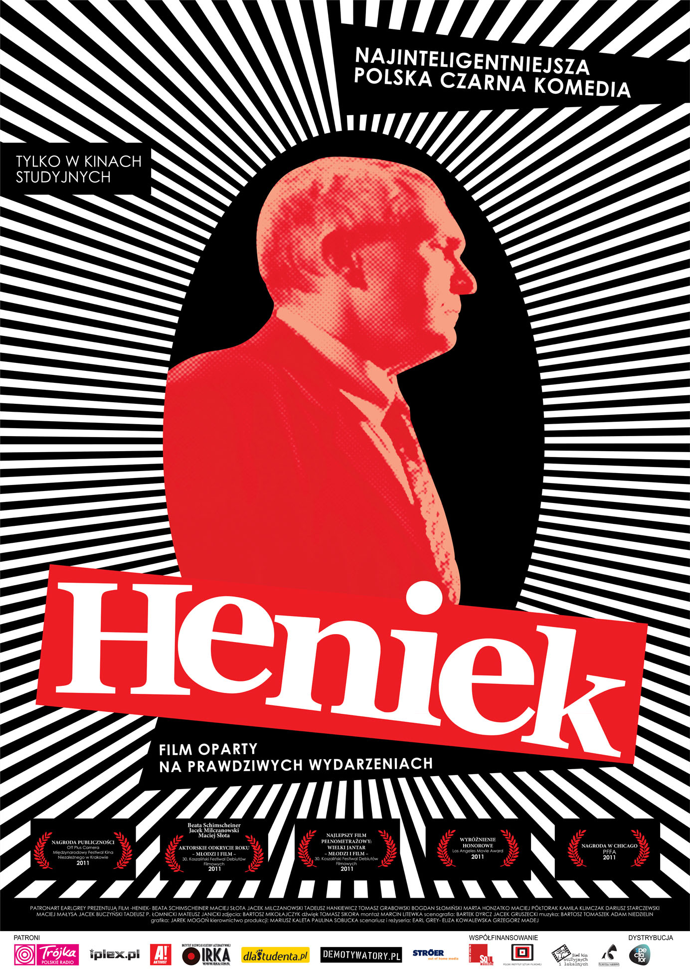 Polski plakat filmu 'Heniek'