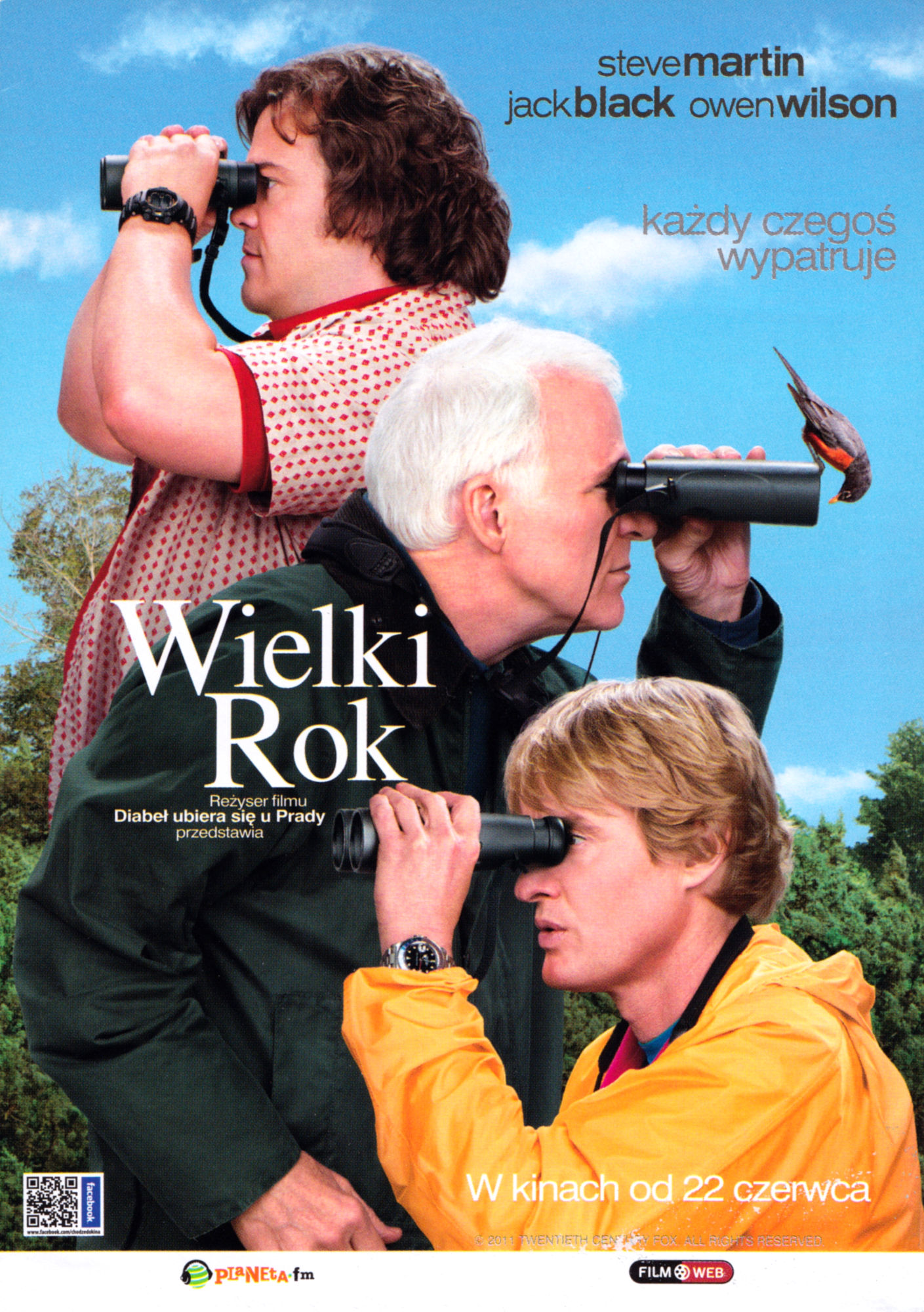 Ulotka filmu 'Wielki Rok (przód)'