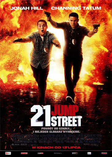 Przód ulotki filmu '21 Jump Street'