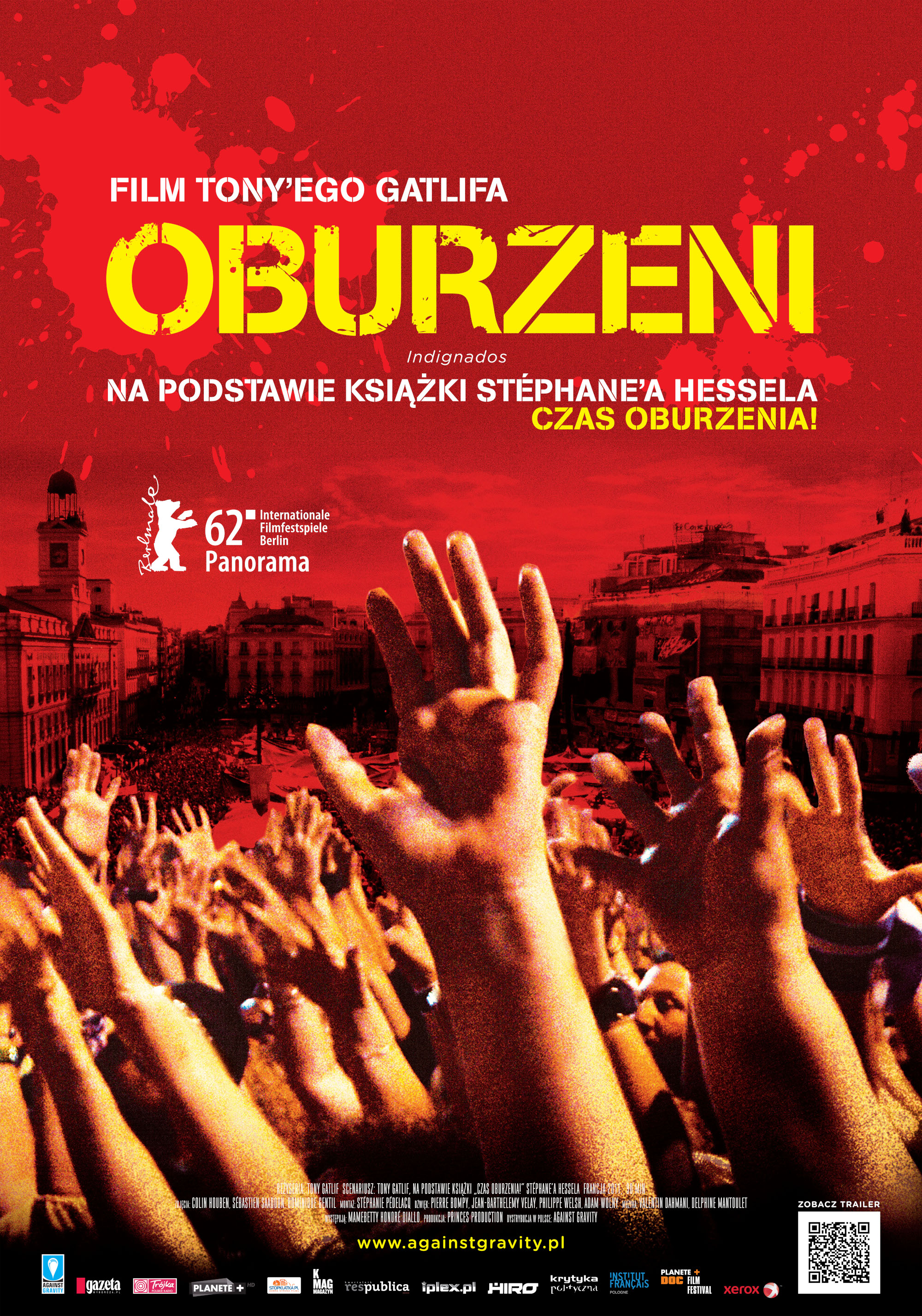 Polski plakat filmu 'Oburzeni'