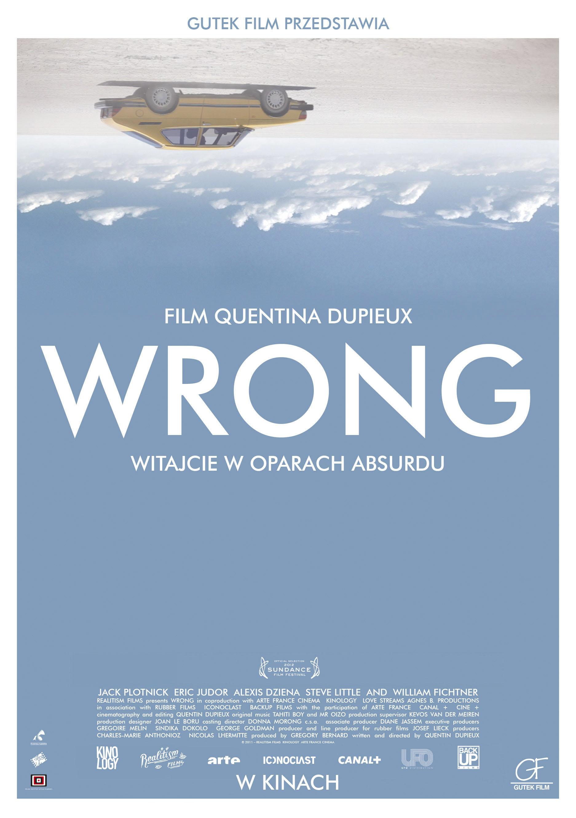 Polski plakat filmu 'Wrong'