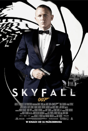 Polski plakat filmu 'Skyfall'