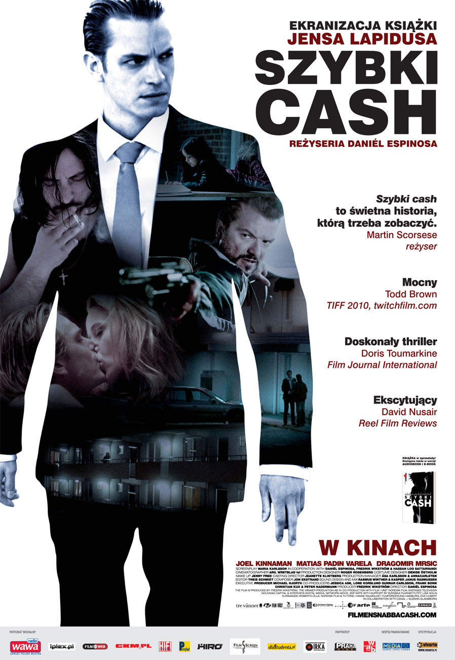 Polski plakat filmu 'Szybki Cash'