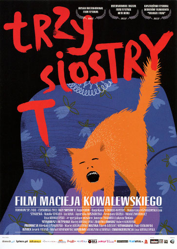 Przód ulotki filmu 'Trzy Siostry T'