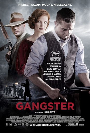 Polski plakat filmu 'Gangster'