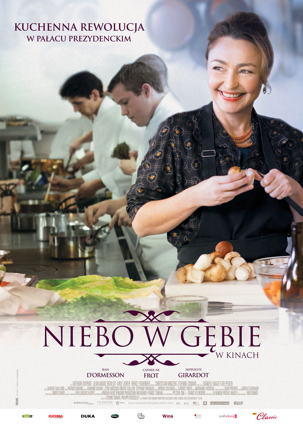 Polski plakat filmu 'Niebo W Gębie'