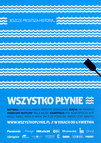 Przód ulotki filmu 'Wszystko Płynie'