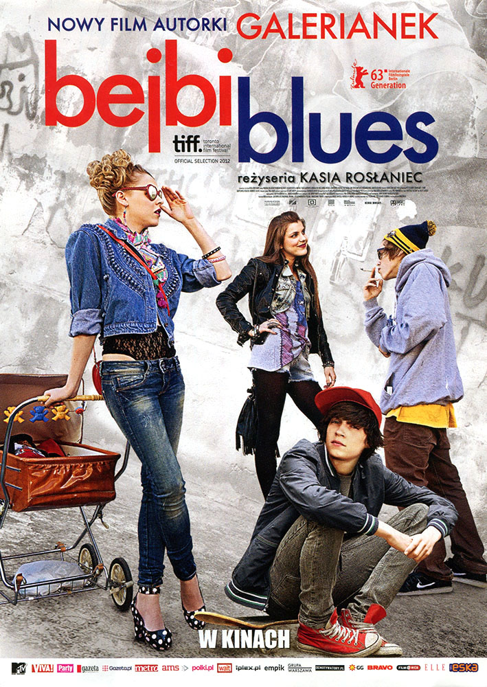 Ulotka filmu 'Bejbi Blues (przód - wersja B)'