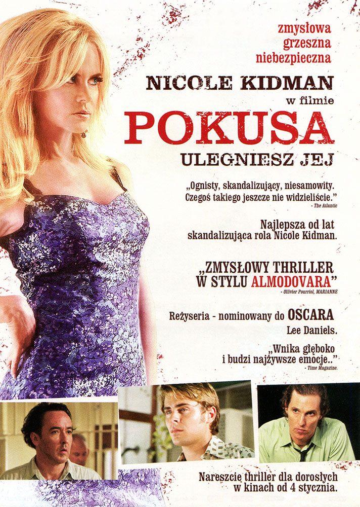 Ulotka filmu 'Pokusa (tył)'