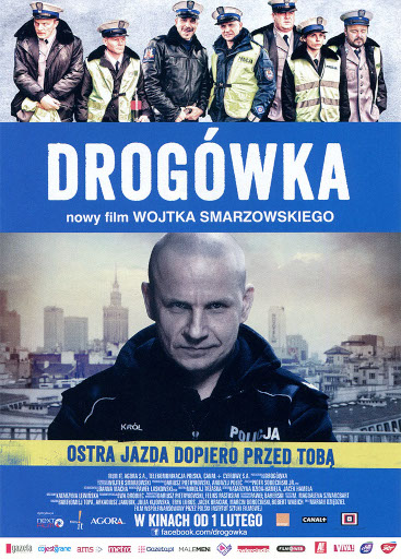 Przód ulotki filmu 'Drogówka'