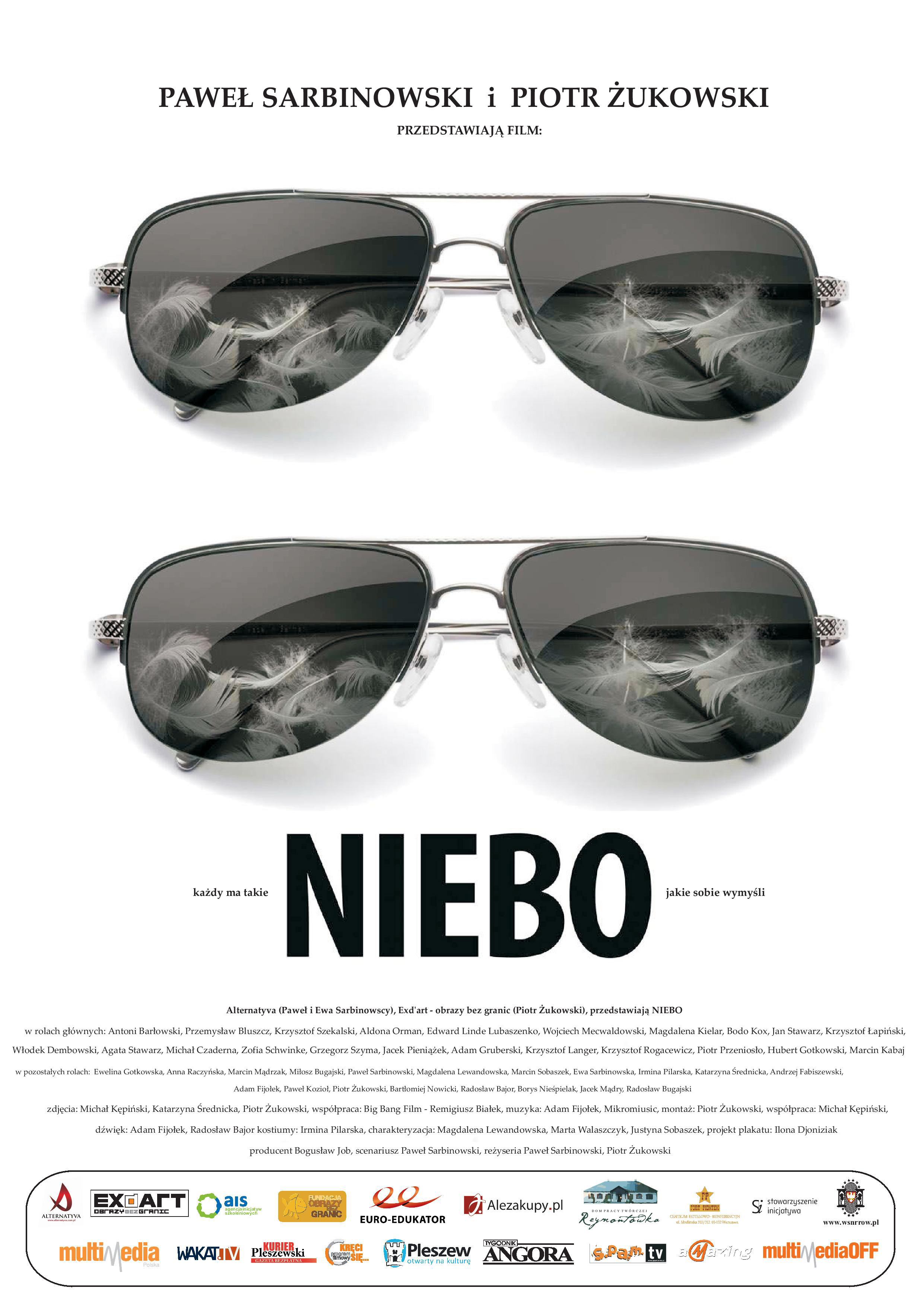 Polski plakat filmu 'Niebo'