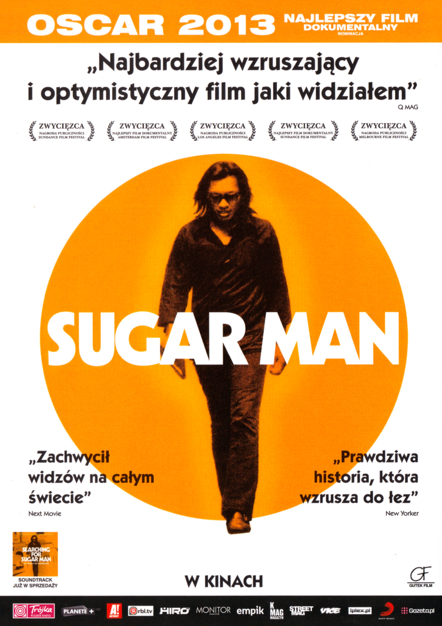 Ulotka filmu 'Sugar Man (przód)'