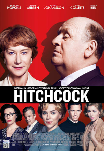 Polski plakat filmu 'Hitchcock'