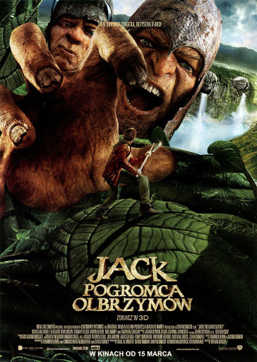 Przód ulotki filmu 'Jack: Pogromca Olbrzymów'