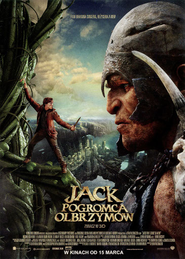 Przód ulotki filmu 'Jack: Pogromca Olbrzymów'