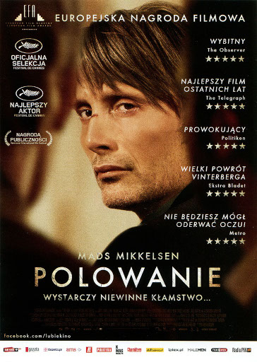 Przód ulotki filmu 'Polowanie'