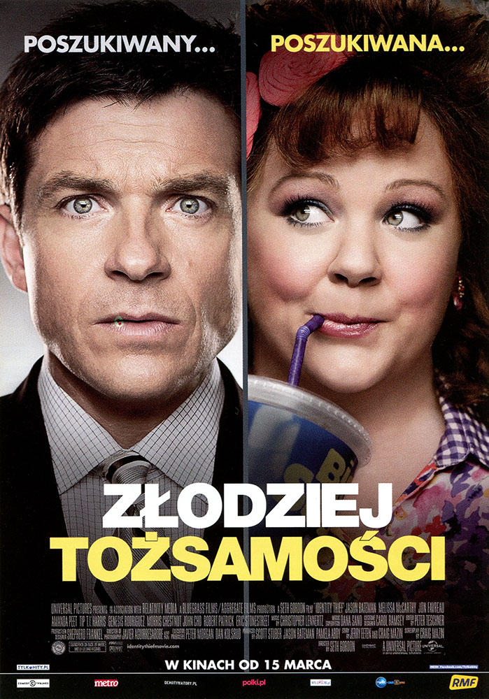 Ulotka filmu 'Złodziej Tożsamości (przód)'