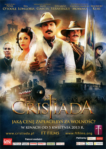 Przód ulotki filmu 'Cristiada'