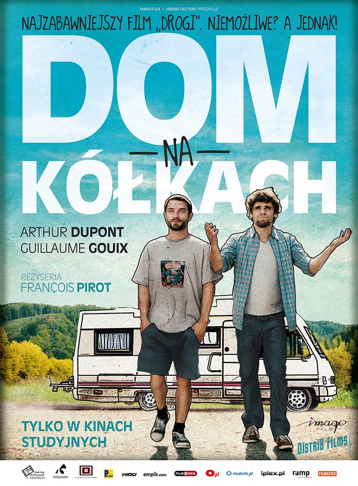 Polski plakat filmu 'Dom Na Kółkach'