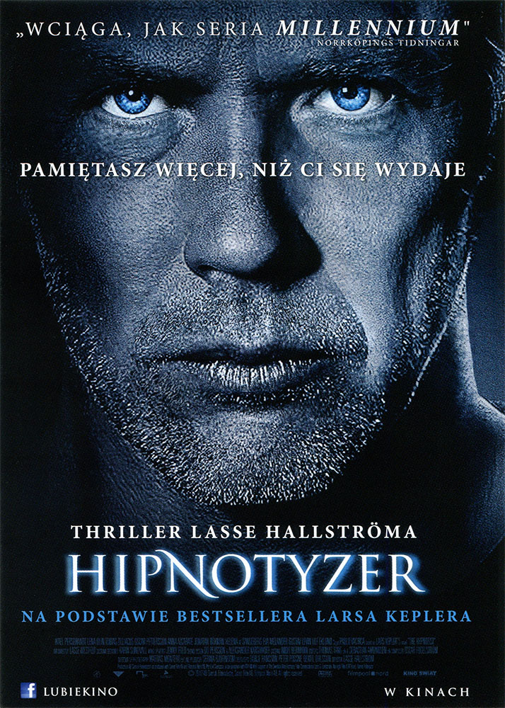 Ulotka filmu 'Hipnotyzer (przód - wersja B)'