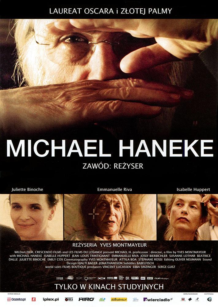 Ulotka filmu 'Michael Haneke. Zawód: Reżyser (przód)'