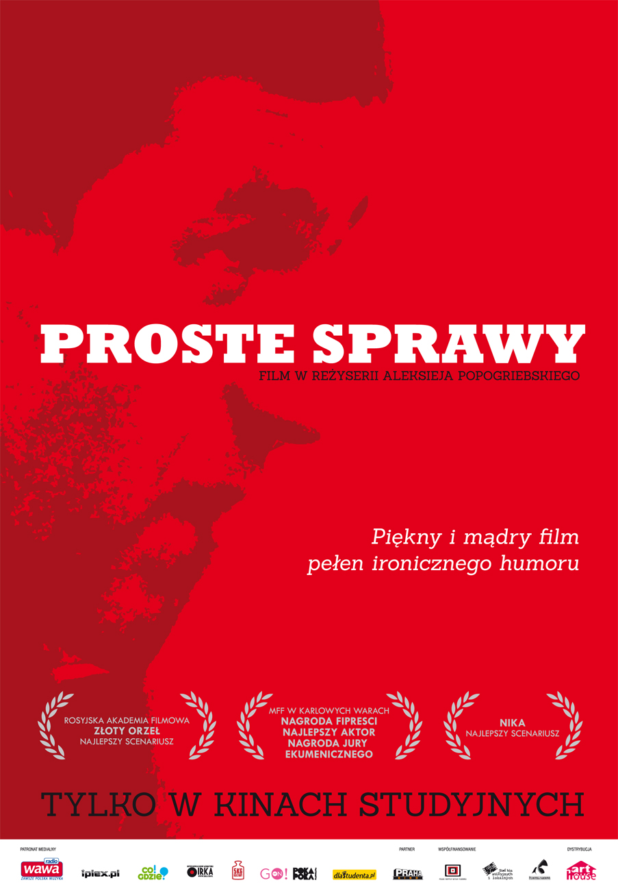 Polski plakat filmu 'Proste Sprawy'