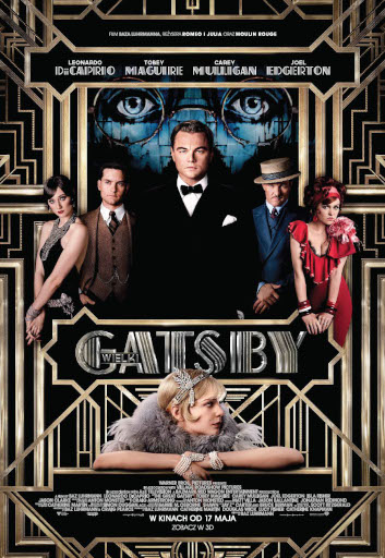 Polski plakat filmu 'Wielki Gatsby'