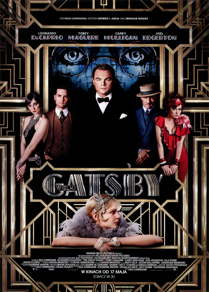 Ulotka filmu 'Wielki Gatsby (przód)'