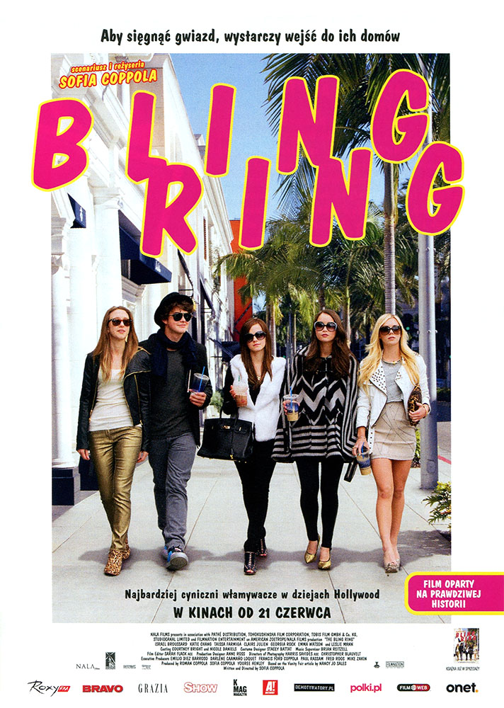 Ulotka filmu 'Bling Ring (przód)'