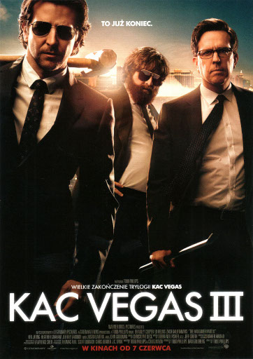 Przód ulotki filmu 'Kac Vegas III'