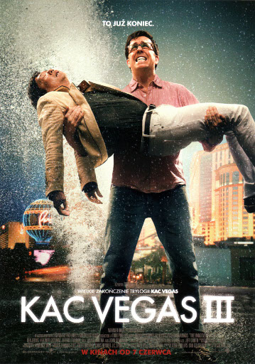 Przód ulotki filmu 'Kac Vegas III'