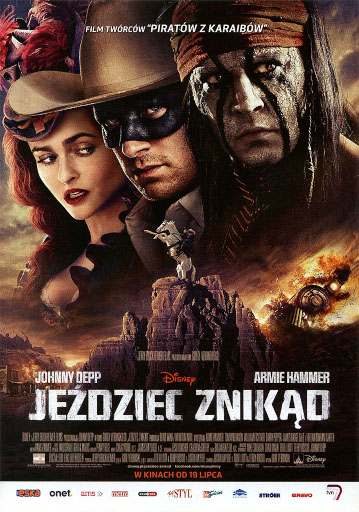 Przód ulotki filmu 'Jeździec Znikąd'