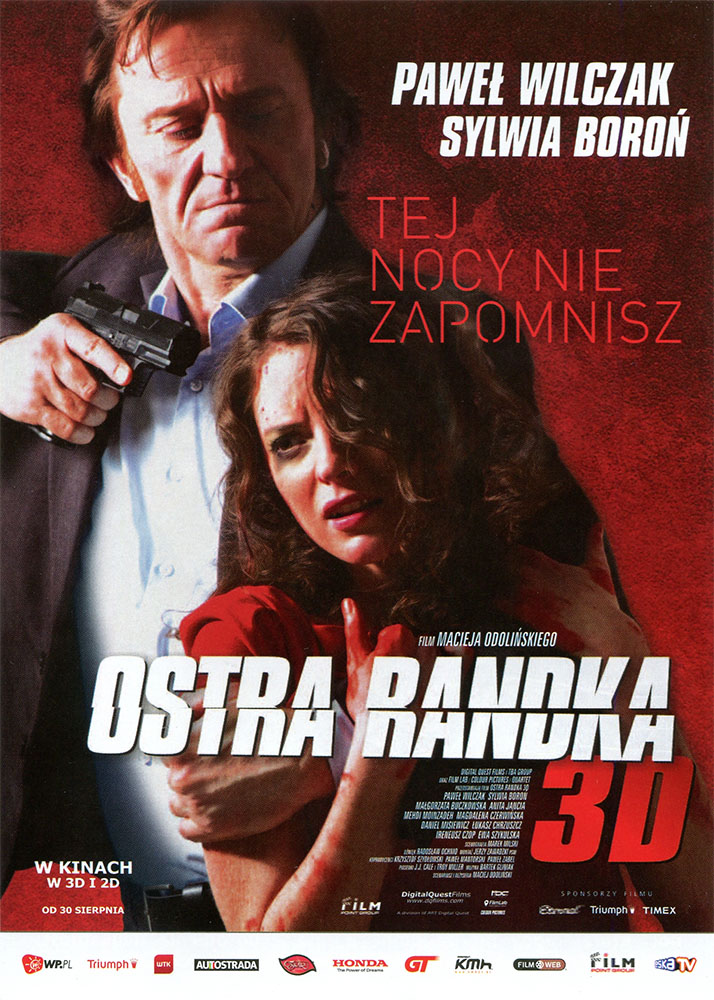 Ulotka filmu 'Ostra Randka (przód)'