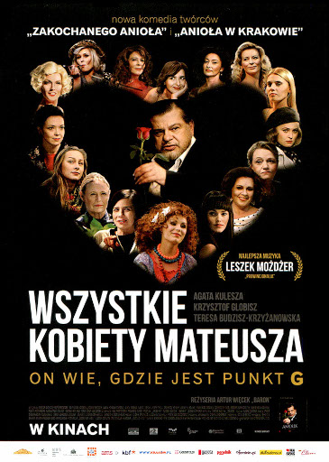 Przód ulotki filmu 'Wszystkie Kobiety Mateusza'