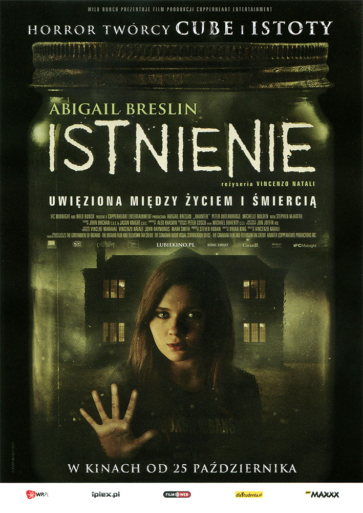 Ulotka filmu 'Istnienie (przód)'