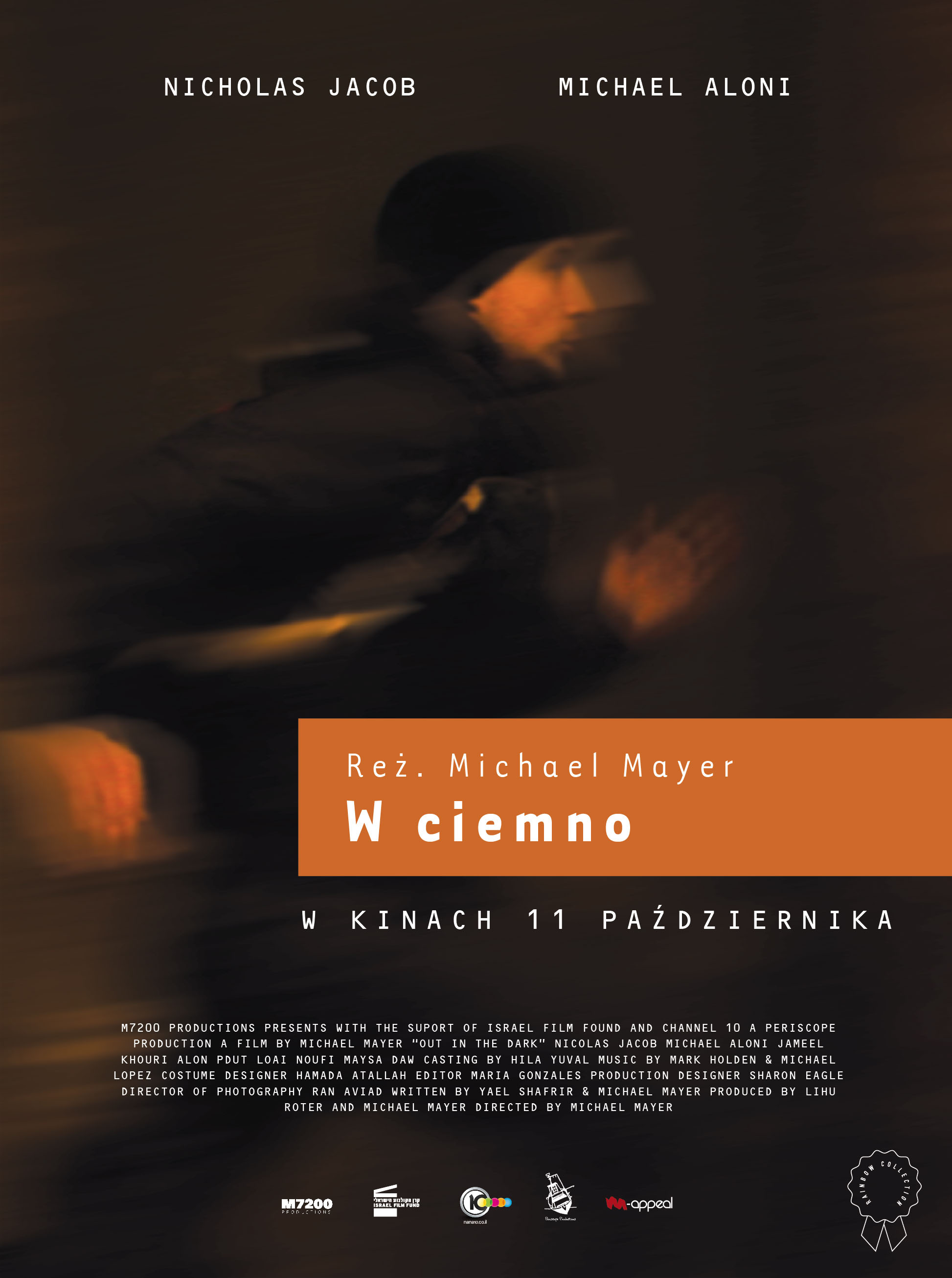 Polski plakat filmu 'W Ciemno'