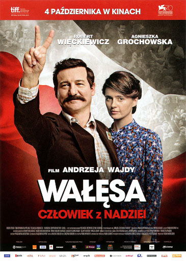 Przód ulotki filmu 'Wałęsa. Człowiek Z Nadziei'