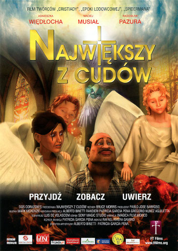 Przód ulotki filmu 'Największy Z Cudów'