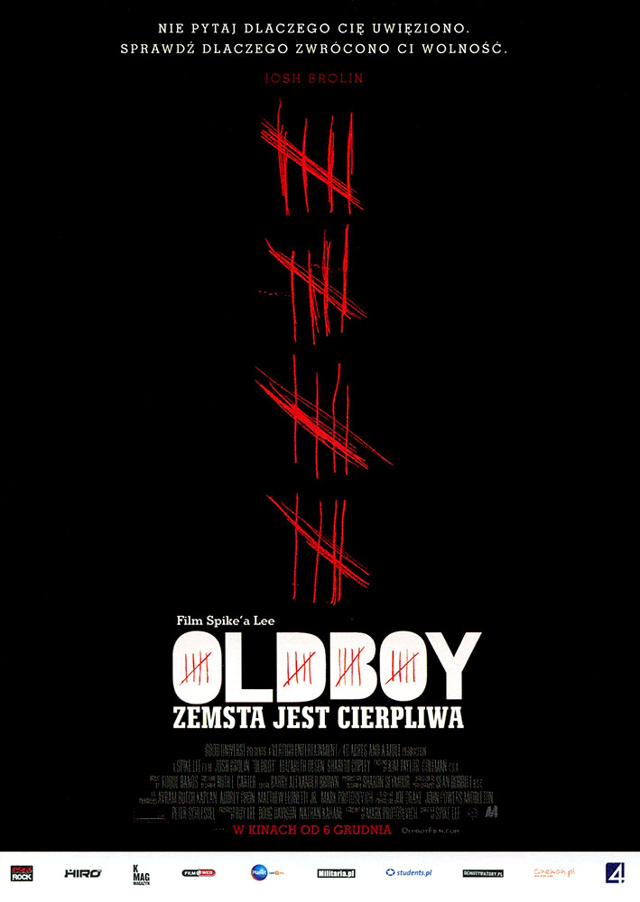 Ulotka filmu 'Oldboy. Zemsta Jest Cierpliwa (przód)'