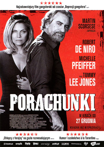 Przód ulotki filmu 'Porachunki'